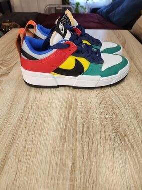 Women's Nike Dunk Low Disrupt in the 'Multi-Color' colorway